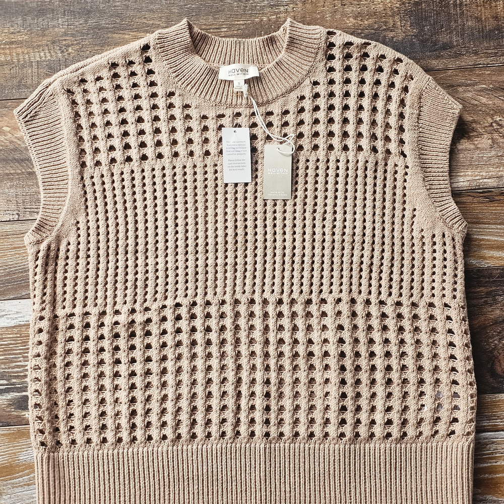 Cozy Brown Crewneck Sweater